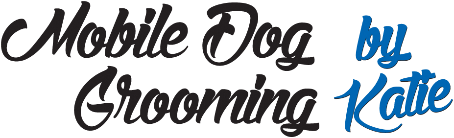 logo mobile dog grooming by katie